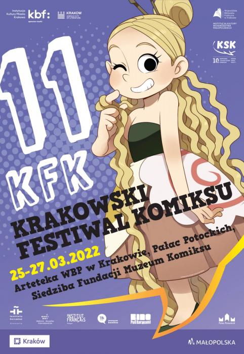 Zapraszamy na 11. Krakowski Festiwal Komiksu