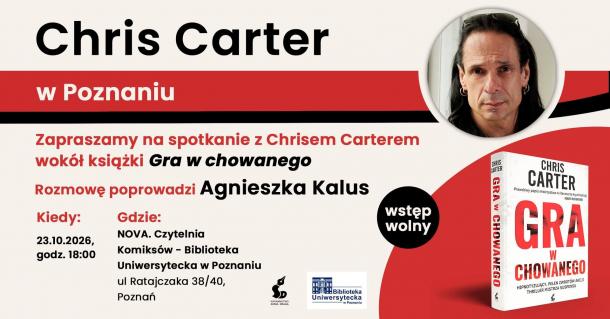 Chris Carter w Poznaniu!