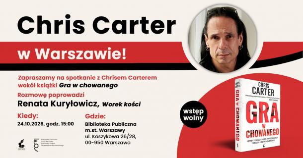 Chris Carter w Warszawie!