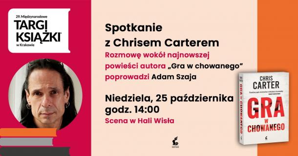 Chris Carter na Międzynarodowych Targach Książki w Warszawie