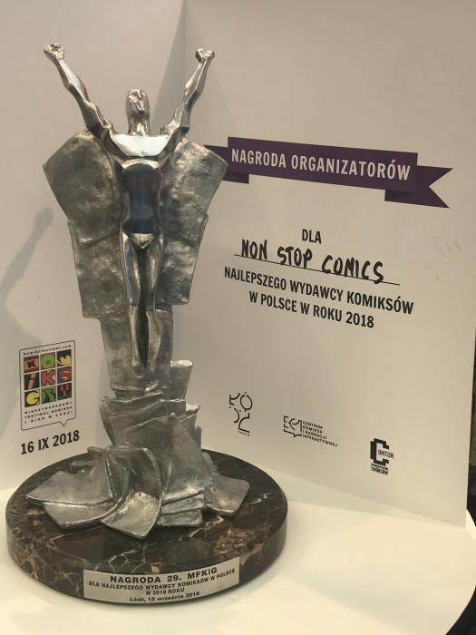Non Stop Comics najlepszym wydawcą 2018 roku